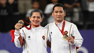 Ukir Sejarah 4 Emas Beruntun Asian Para Games, Leani Ratri/Hikmat Bangkit Dramatis Taklukkan India
