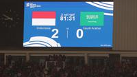 Timnas Indonesia mengalahkan Arab Saudi 2-0 pada R3 Kualifikasi Piala Dunia 2026 di Stadion Utama Gelora Bung Karno, Jakarta, Selasa (19/11/2024). (Bola.com/Muhammad Iqbal Ichsan)