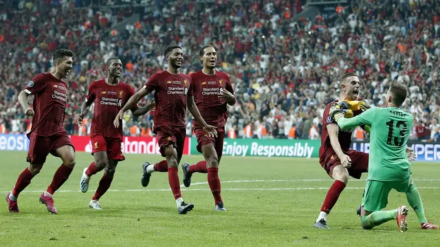 Kalahkan Chelsea, Liverpool Juara Piala Super Eropa 2019
