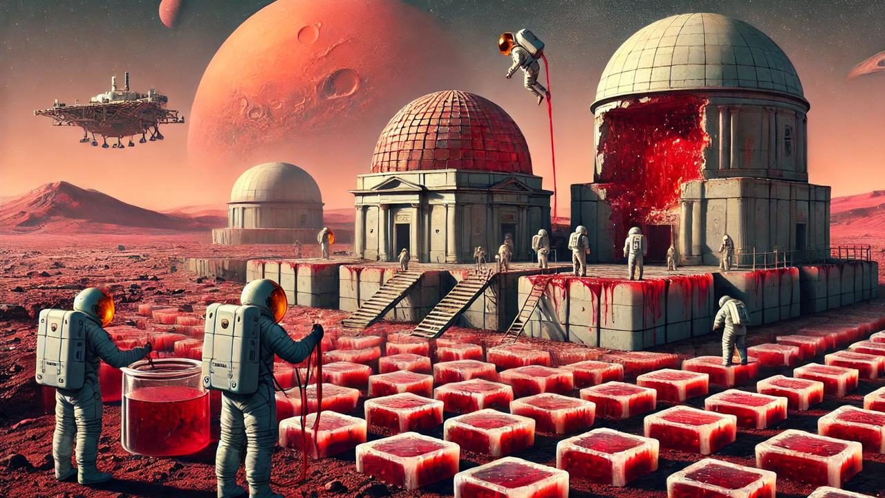 Manusia Disarankan Bangun Rumah di Mars Pakai Teknik Romawi Kuno Dijamin Kuat, tapi Bahan Bakunya dari Darah