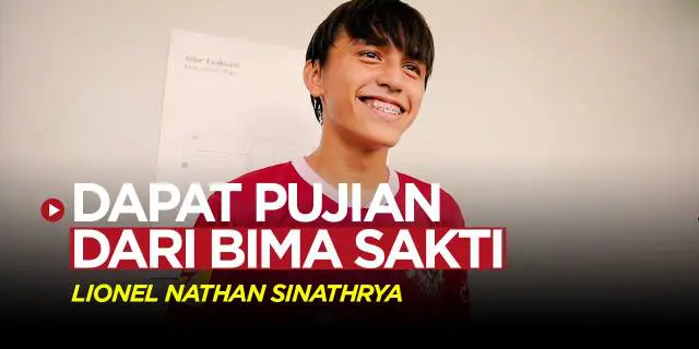 VIDEO: Respons Lionel Nathan Sinathrya Saat Mendapat Pujian dari Pelatih Timnas Indonesia U-17, Bima Sakti