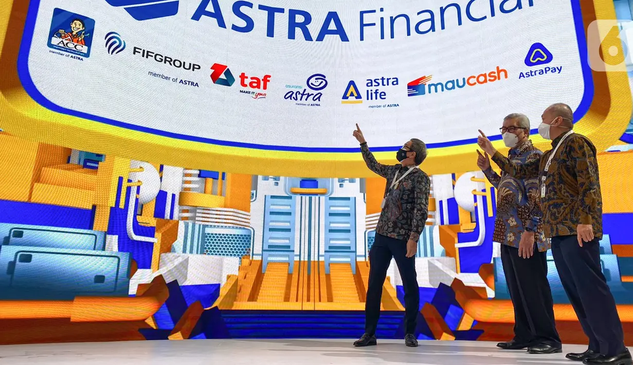 Astra Financial & Logistic berkomitmen mendukung pemulihan sektor otomotif dengan 7 Lembaga Jasa Keuangan (LJK). Data Gaikindo menunjukkan angka penjualan mobil baru Astra dari Januari - September 2021 mengalami kenaikan sebesar 79% dan motor Honda naik sebesar 26%. (Liputan6.com/HO/Astra Financial)