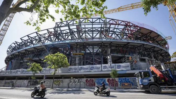 6 Hari Lagi! Camp Nou Diberi Waktu Tambahan, Barcelona Terancam 'Ngungsi' ke Montjuic