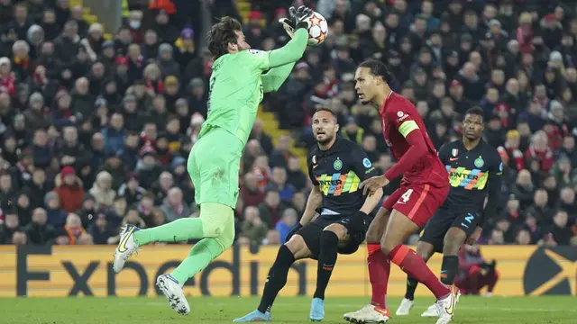 Foto: Taklukkan Liverpool, Inter Milan Tetap Gagal Lolos ke Perempat Final Liga Champions