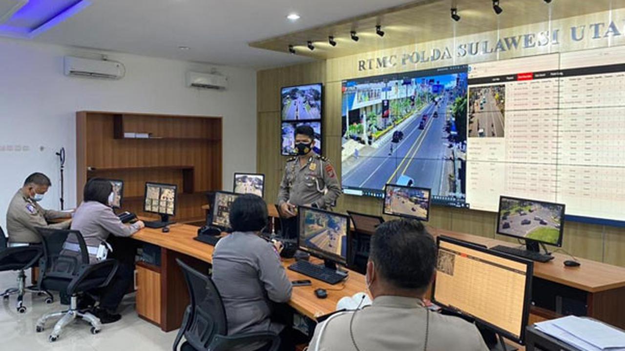 Setelah lebih dari 3 hari, ada ribuan pelanggaran lalu lintas yang tertangkap kamera pengawas yang dipasang Polda Sulut.
