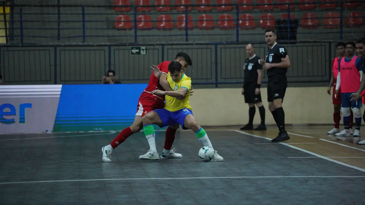 Duel Brasil vs Indonesia di Copa das Nacoes de Futsal 2026