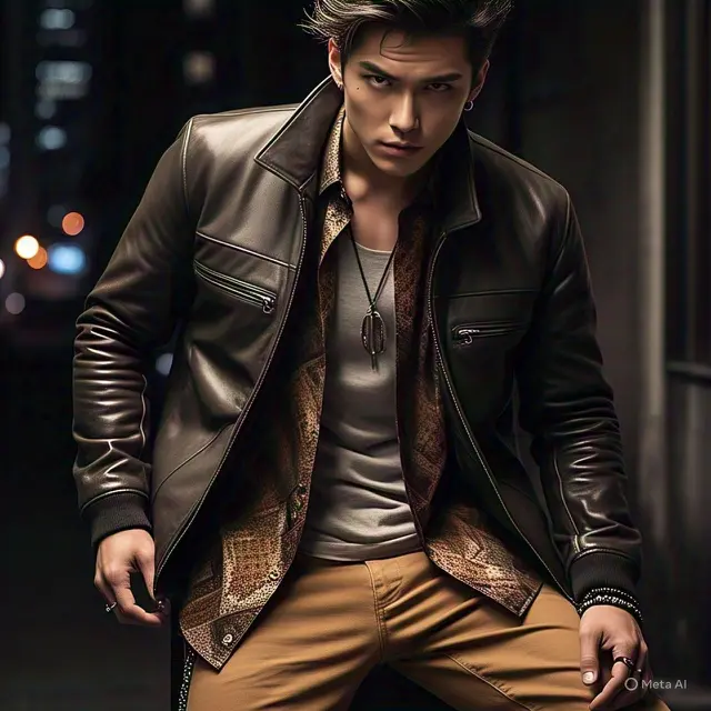 Look Edgy dengan Sentuhan Elegan