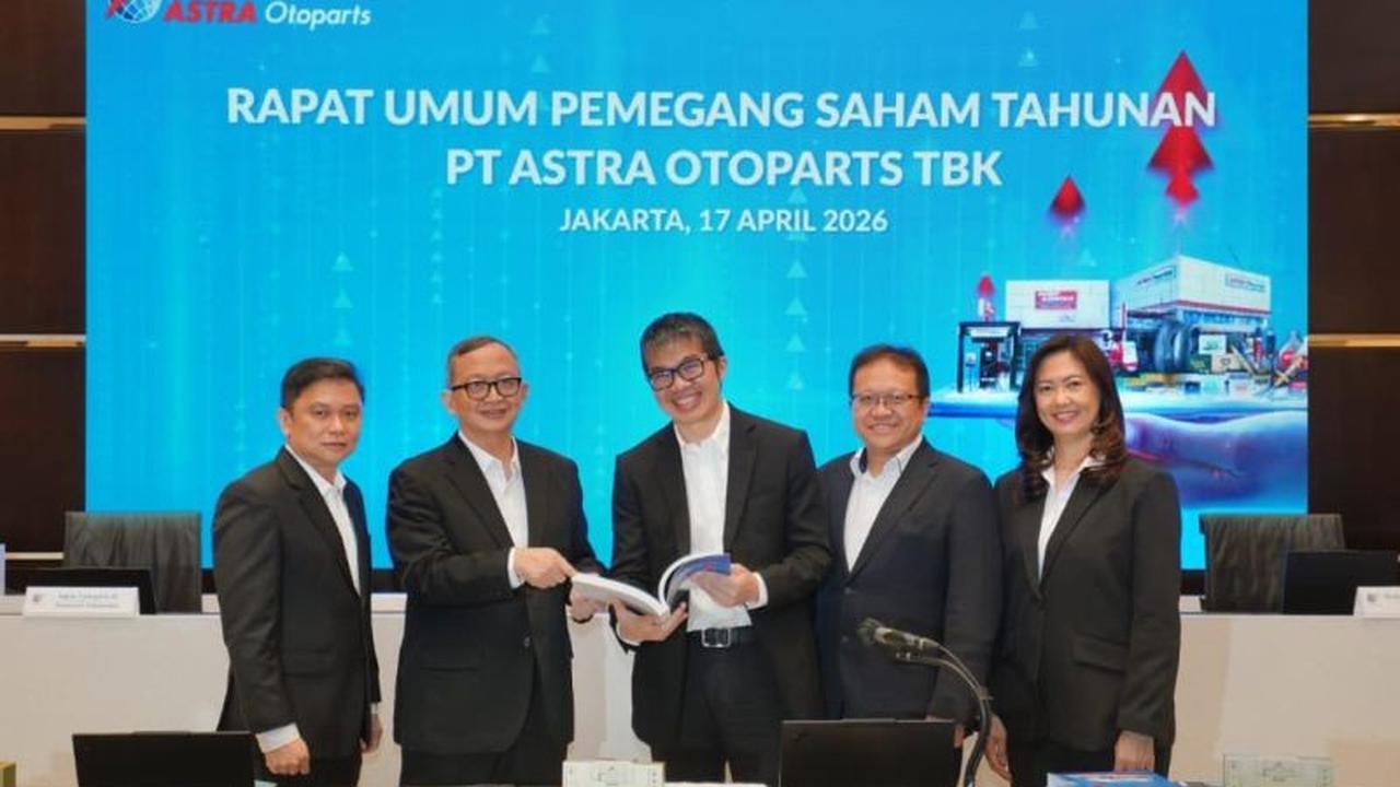 RUPST Astra Otoparts Putuskan Bagikan Dividen Tunai Rp1,1 Triliun dari Laba 2025