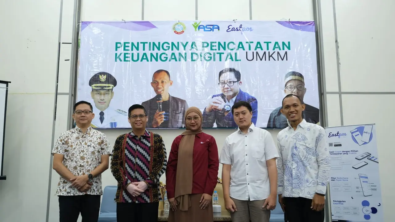 Acara Pelatihan Pencatatan Transaksi Keuangan Digital yang diselenggarakan komunitas Keluarga Khatulistiwa di Aula Rumah Dinas Wakil Wali Kota Pontianak. (Istimewa)