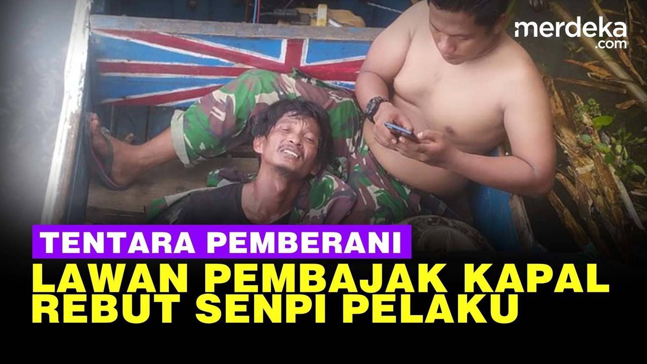 VIDEO: Heroik! Aksi TNI Lumpuhkan Perompak Kapal