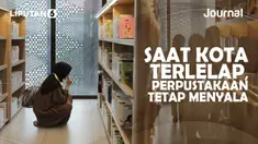 Saat Kota Terlelap, Perpustakaan Tetap Menyala