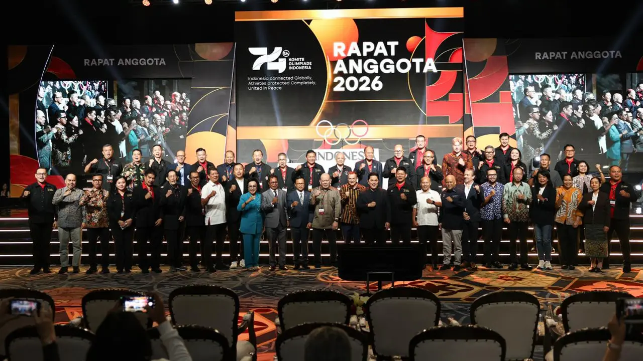 Rapat anggota NOC Indonesia.