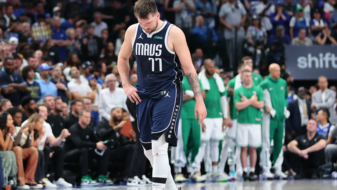 Luka Doncic tertunduk lesu di NBA Finals 2024 game ketiga