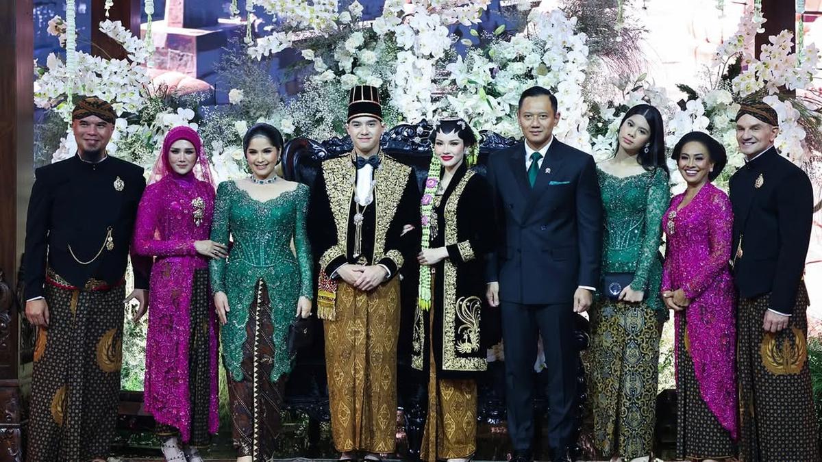 6 Potret Annisa Pohan dan AHY Hadiri Ngunduh Mantu Al Ghazali - Alyssa Daguise, Nostalgia Bareng Dewa 19