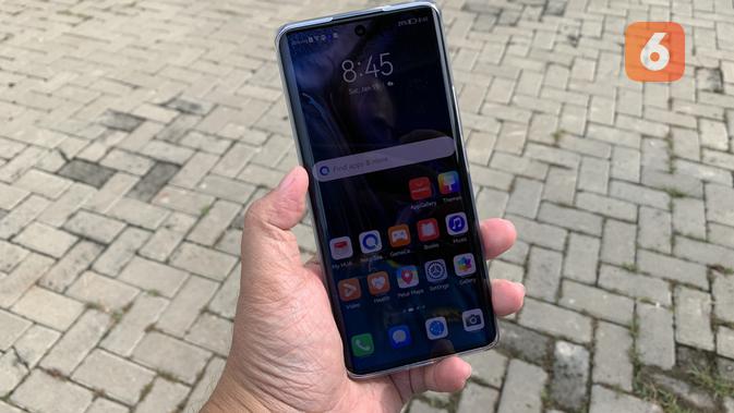 Tampilan depan Huawei Nova 9. (Liputan6.com/ Yuslianson)