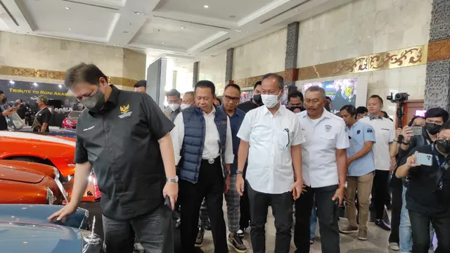 OLX Autos IMX 2022 dibuka oleh sejumlah Menteri di Indonesia (Arief A/Liputan6.com