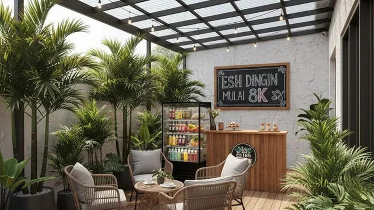 6 Inspirasi Desain Teras Rumah Bisa untuk Jualan Es Teh, Pikat Pelanggan dan Tingkatkan Omzet