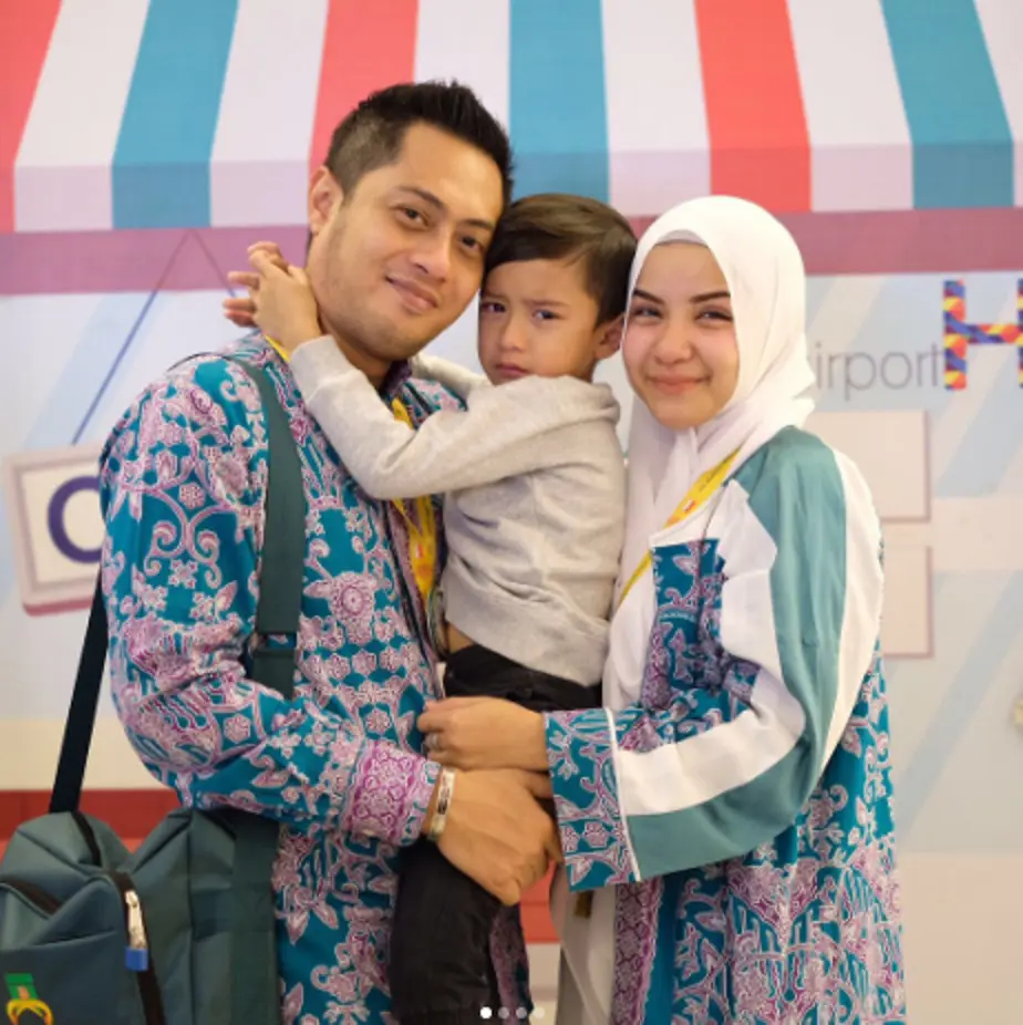 Ferry Ardiansyah, Tasya Nur Medina, dan anak (Instagram/@ferryardiansyah19)