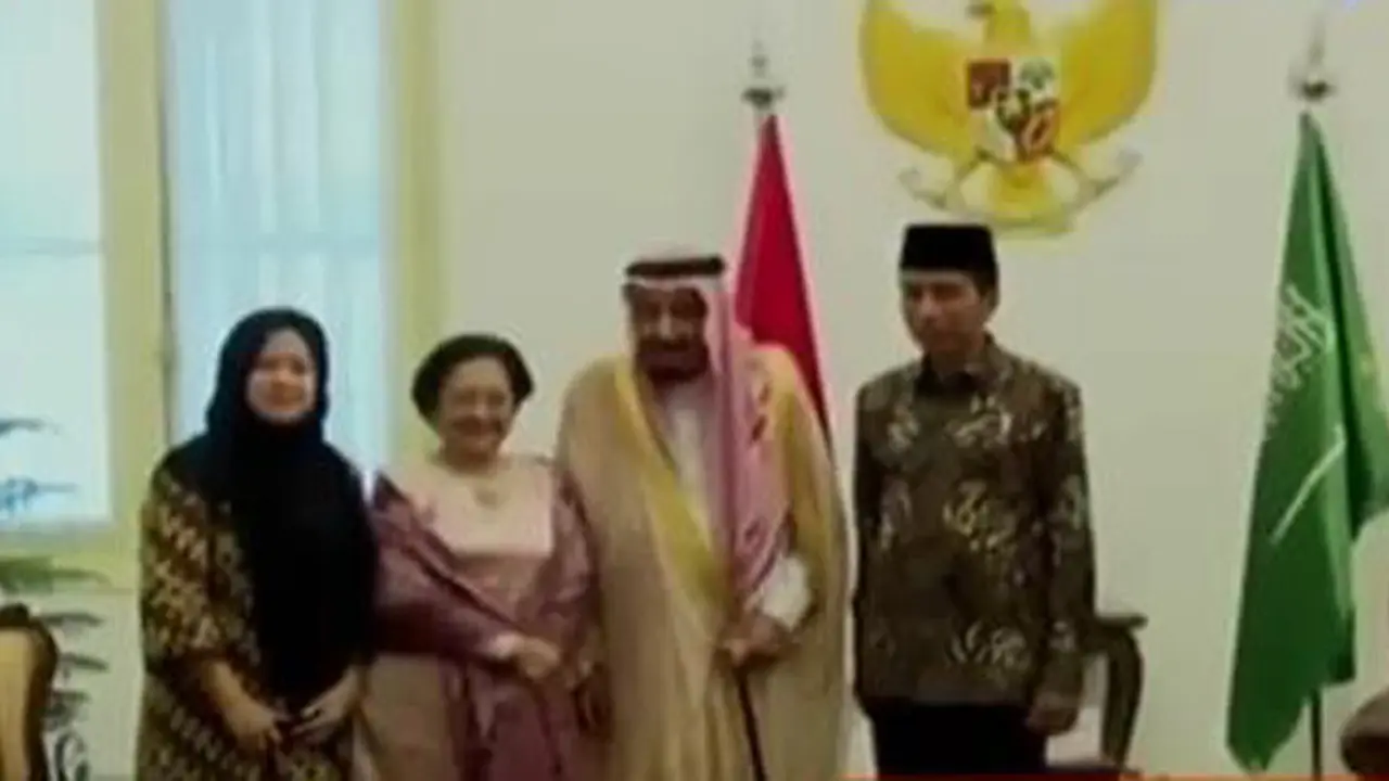  Raja Salman Kenang Soekarno saat Jumpa Puan dan Mega 
