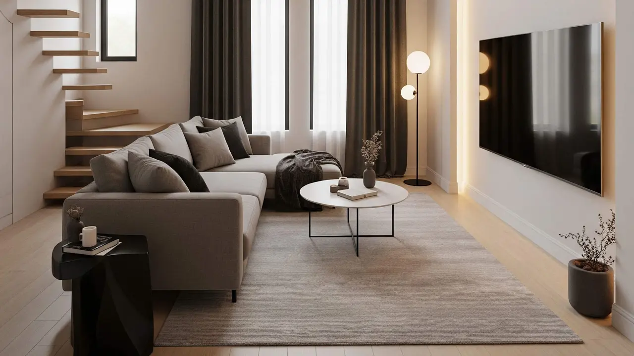 Rumah Sederhana 2 Lantai Minimalis dengan Area Netflix & Chill