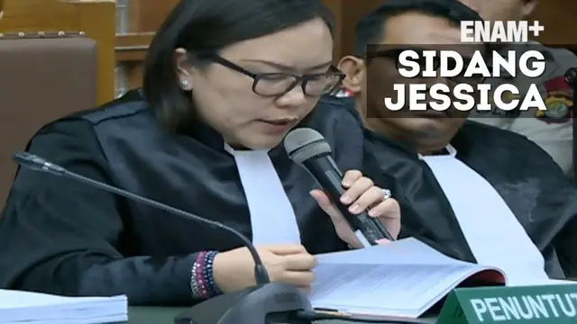 Jaksa Penuntut Umum menuntut Jessica Kumala Wongso dengan hukuman 20 tahun penjara atas kasus pembunuhan berencana terhadap Wayan Mirna Salihin. 