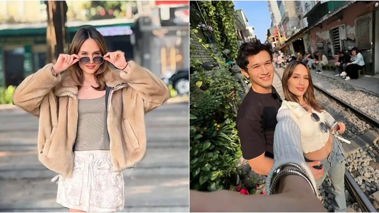 8 Potret Liburan Cinta Laura di Vietnam, Pamer Kemesraan dengan Arya Vasco