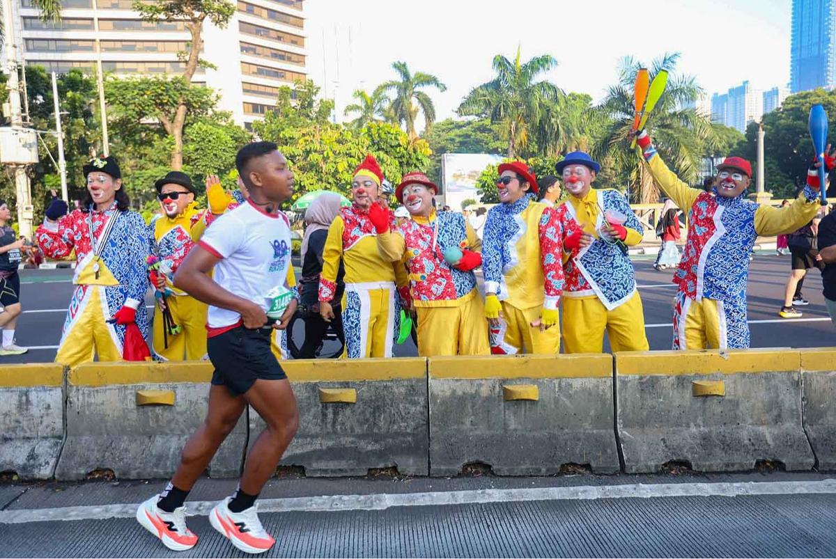FOTO: Hari Komedi Nasional Resmi Ditetapkan, PASKI Rayakan dengan Aksi di Jalan Thamrin