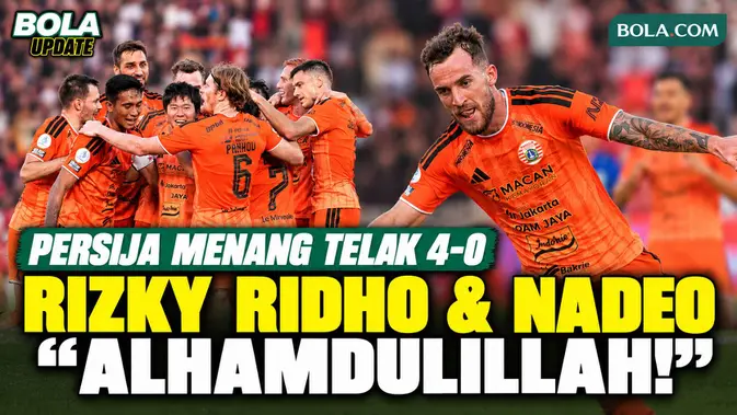 Kemenangan Sempurna Persija Warnai Kepulangan Pahlawan Timnas
