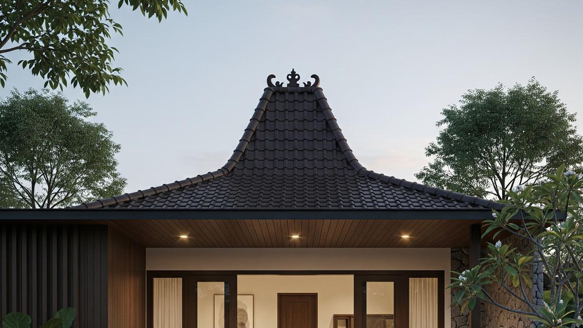 9 Model Rumah Sederhana tapi Mewah dengan Atap Limasan Modern, Perpaduan Elegan