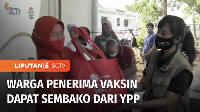 VIDEO: YPP Bantu Program Vaksinasi Booster dan Bagikan Ratusan Paket Sembako
