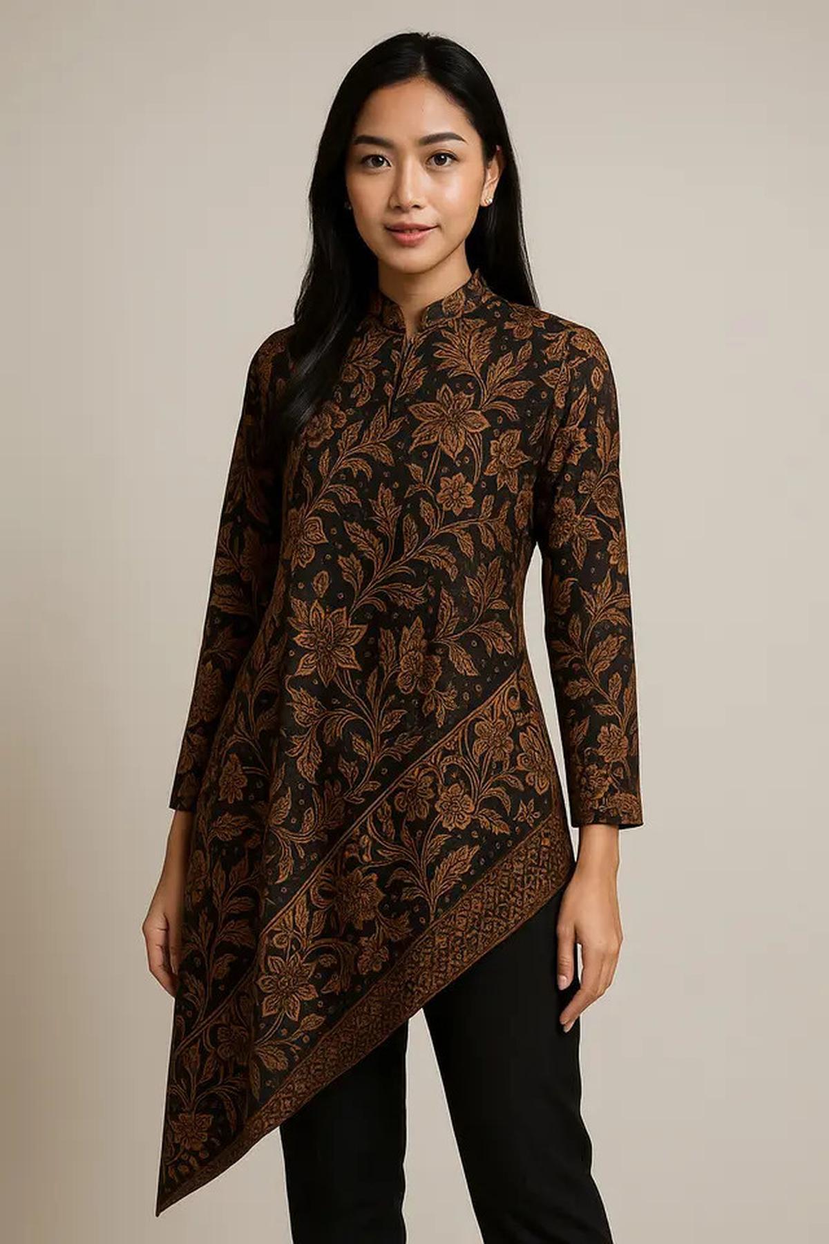 7 Model Tunik Batik Cantik untuk Kondangan 2025, Tampil Anggun dan Elegan