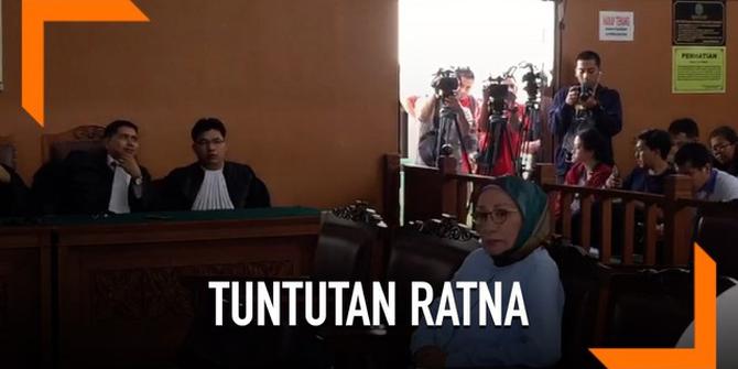 VIDEO: Ratna Sarumpaet Dituntut 6 Tahun Penjara