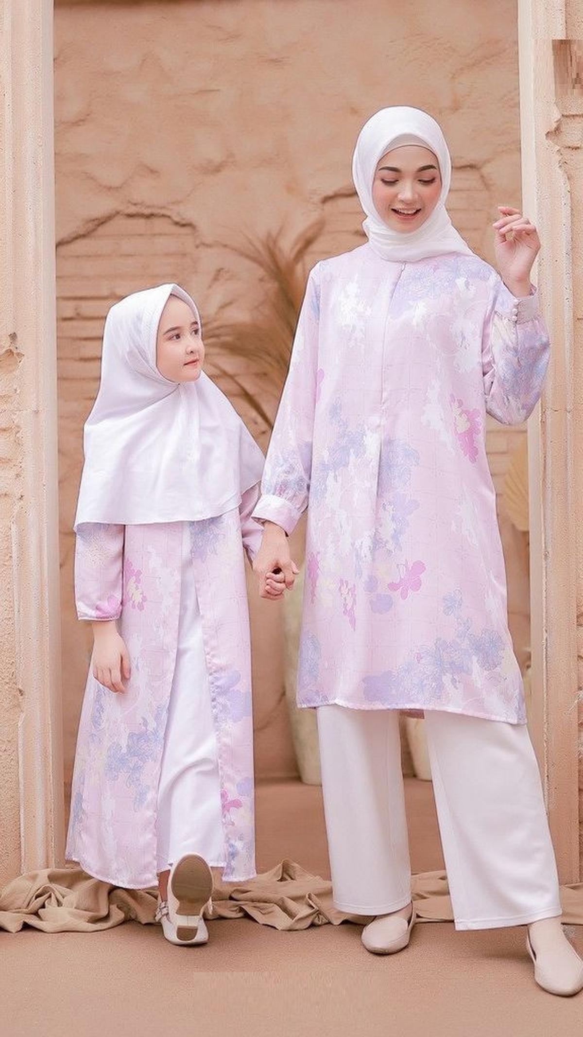 6. Gamis Couple Ibu Anak Signature｜GO 103 KD 02 PKL 04<br>