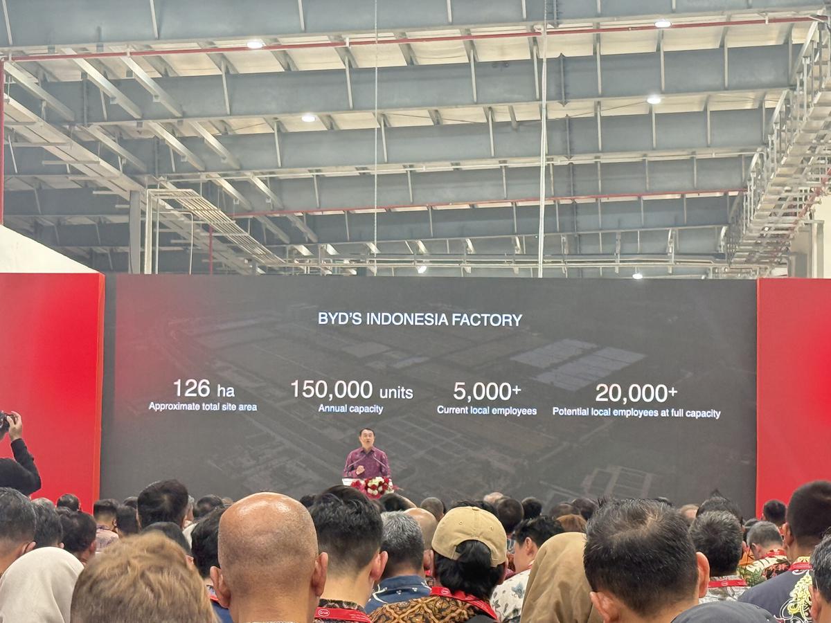Persebaran Pekerja Pabrik BYD Indonesia