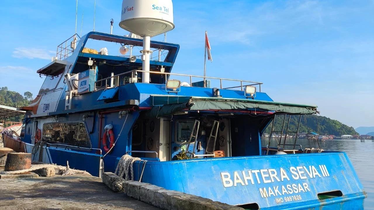 Teras BRI Kapal, Bank Terapung yang Dinanti Masyarakat Kepulauan