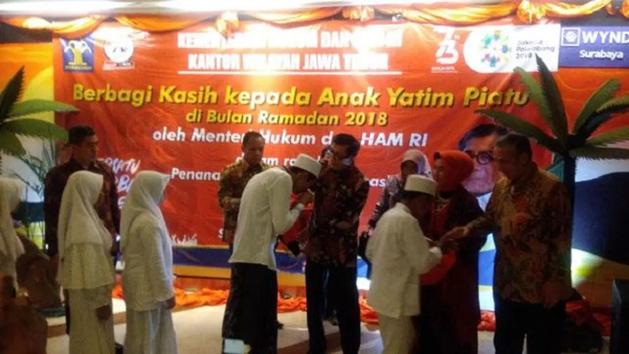 Buka Bersama, MenkumHAM Ingatkan Nilai Luhur Pancasila