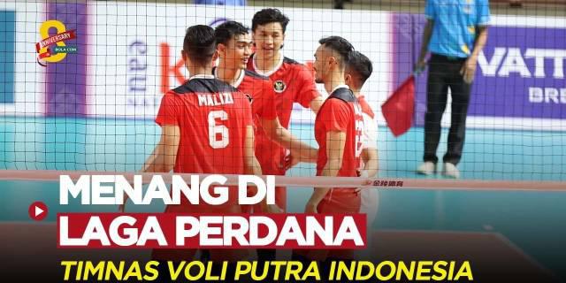 VIDEO: Timnas Voli Putra Indonesia Raih Kemenangan di Laga Perdana SEA Games 2023