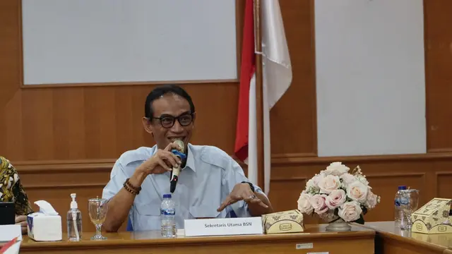Sekretaris Utama Badan Standardisasi Nasional (BSN), Donny Purnomo. (Dok BSN)
