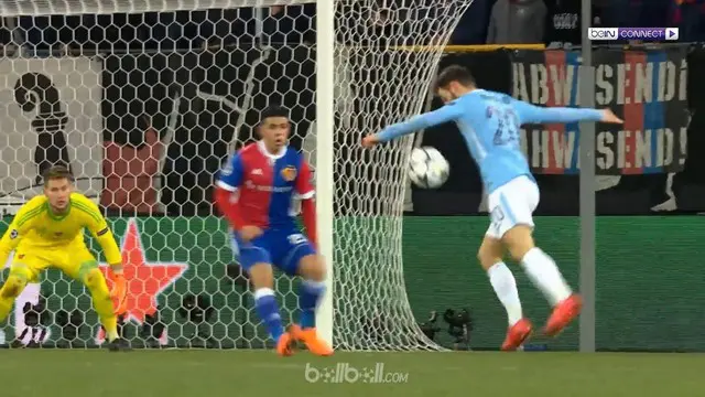 Manchester City pesta gol ke gawang Basel 4-0 dalam fase knockout Liga Champions. This video is presented by Ballball.