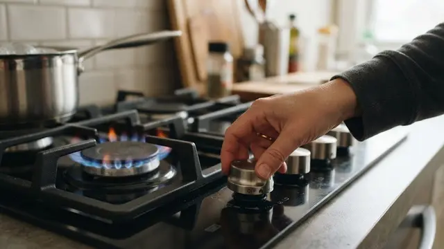 Jangan Menyalakan Kompor atau Sumber Api