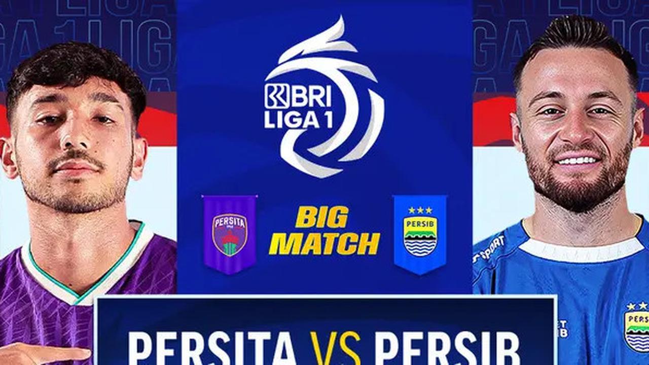 Saksikan Live Streaming Persita Vs Persib, Kick-Off 15.30 WIB Sore ini