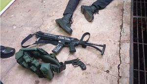 Dugaan temuan senjata di SMA Negeri 72 usai terjadi ledakan. (Istimewa)