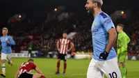 Sergio Aguero Anggap Gol yang Dicetaknya Penting Saat Manchester City Menang