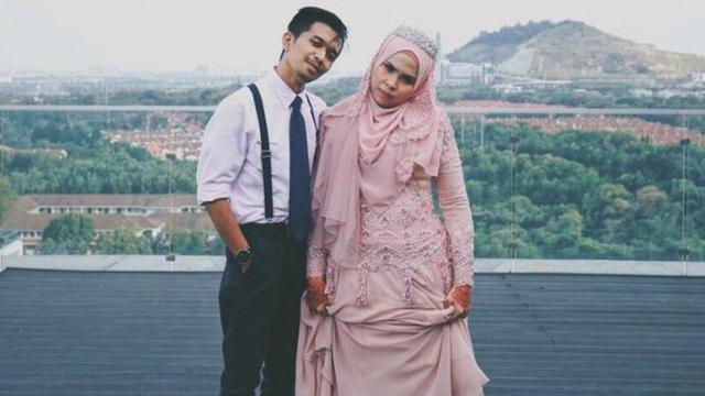 Agar Terlihat Tinggi Pria Ini Pakai High Heels Pasangannya Saat Prewedding Citizen6 Liputan6 Com