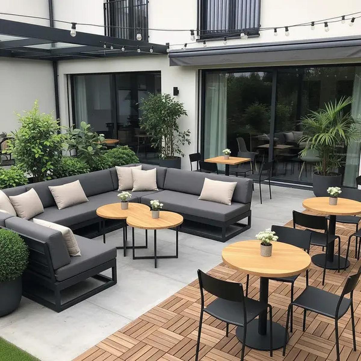 10 Model Teras Rumah Modern Cocok untuk Warung Kopi Kekinian di 2025, Estetik dan Hemat Biaya
