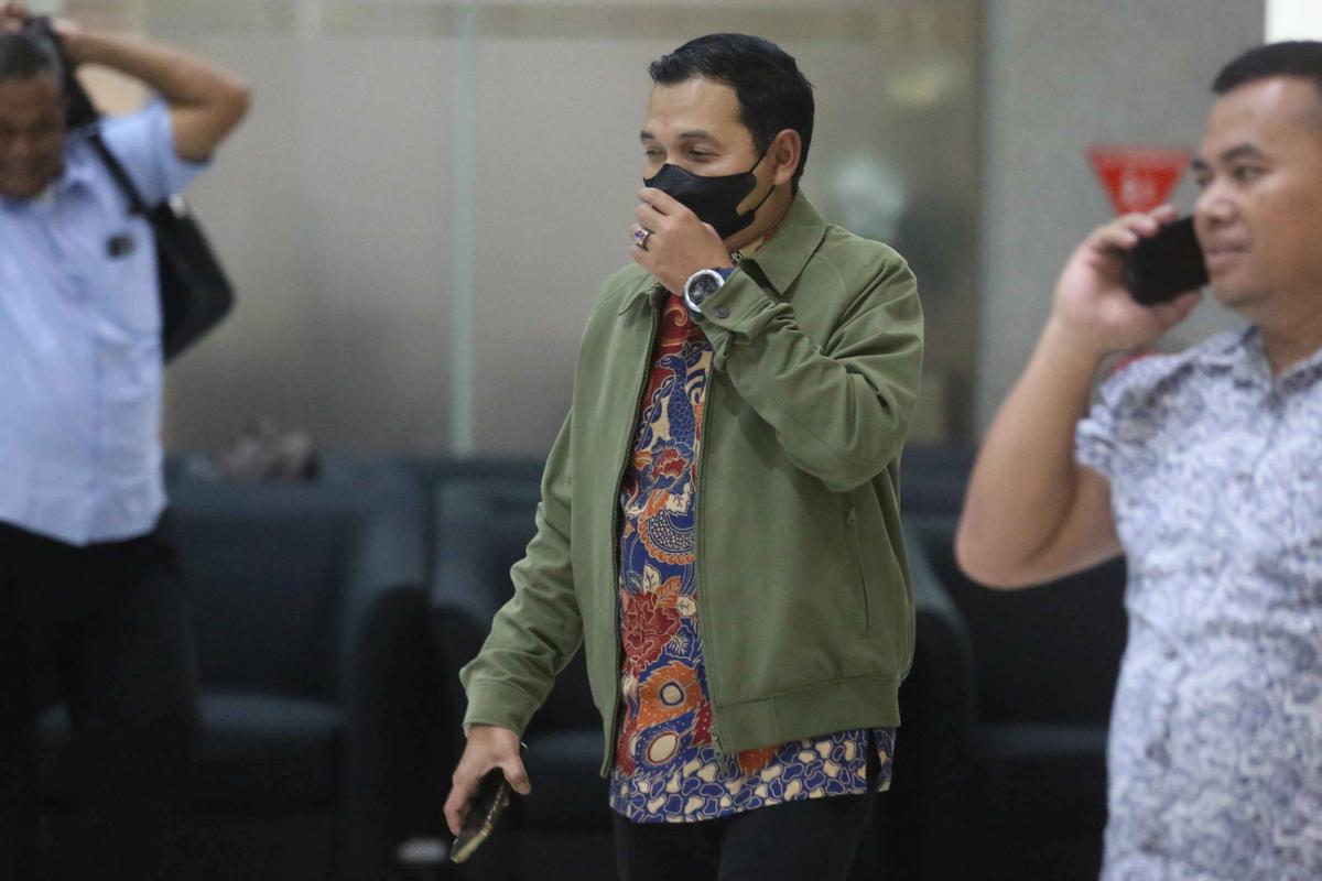 FOTO: Plt Wali Kota Madiun Bungkam Usai Diperiksa KPK