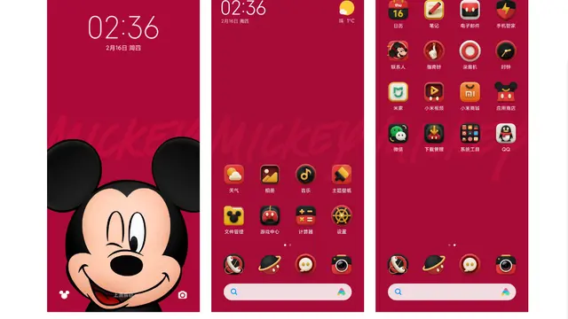 Desain UI Civi 3 Disney 100th Anniversary
