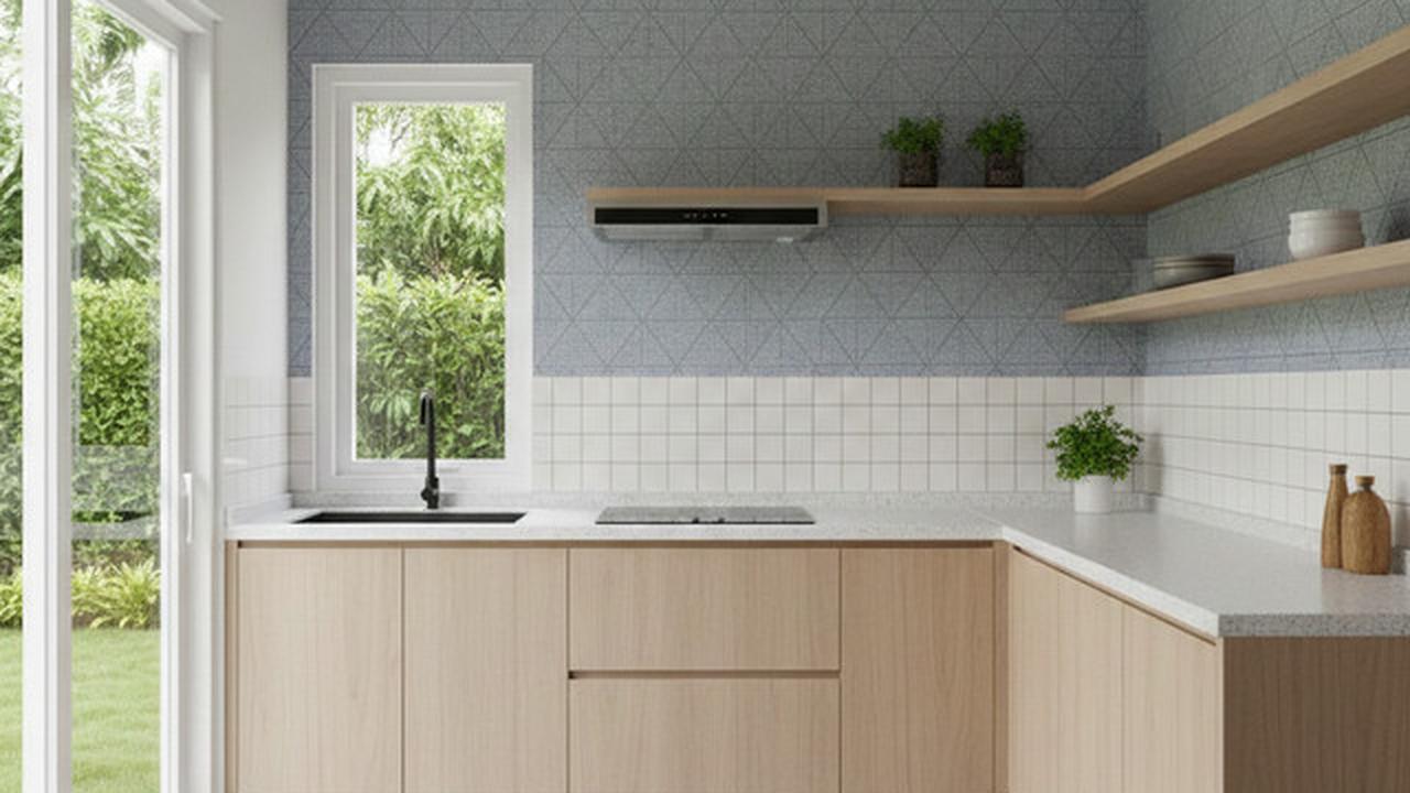 7 Model Dinding Dapur Minimalis yang Estetik, Bikin Tampak Lebih Luas