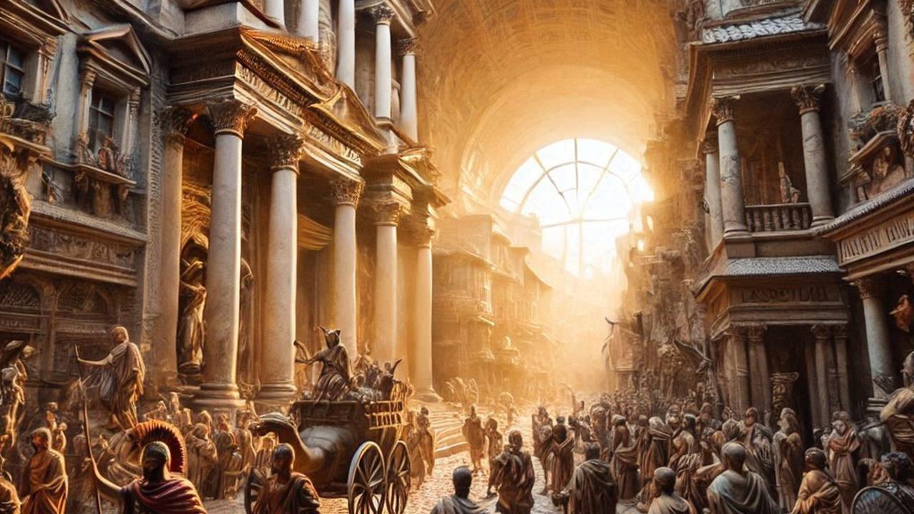 Ilustrasi Banyak Jalan Menuju Roma