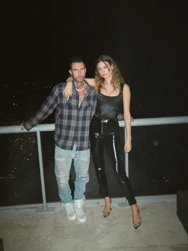 6 Gaya Kompak Adam Levine dan Istrinya, Behati Prinsloo Sebelum Isu Perselingkuhan